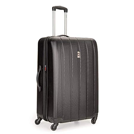 Delsey Luggage Volume DLX Hardside 29-Inch Expandable Spinner Luggage (Black)