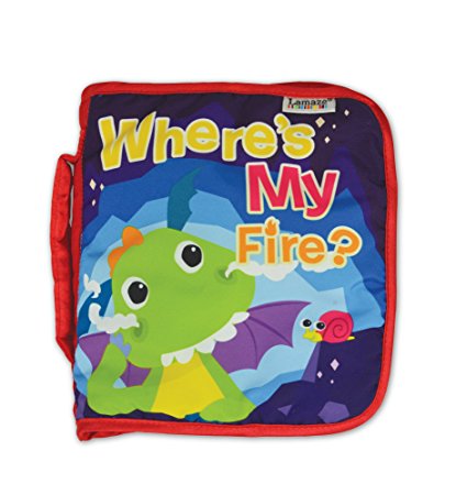 Lamaze Flip Flap Dragon "Where's My Fire" Soft Book