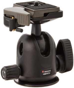 Manfrotto 496RC2 Ball Head with Quick Release Replaces Manfrotto 486RC2