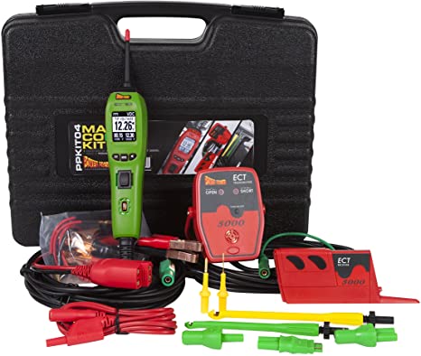 POWER PROBE IV Master Combo Kit - Green (PPKIT04GRN) Includes Power Probe IV with ECT3000 and Accessories