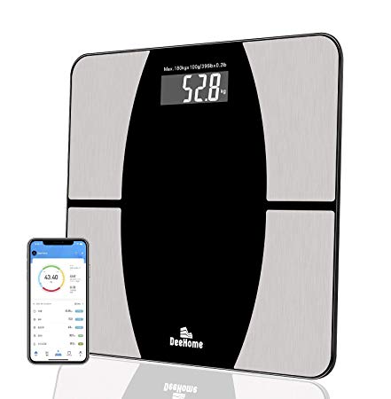 BETAZOOER Bluetooth Body Scale Smart BMI Scale Digital Bathroom Wireless Weight Scale, Body Composition Analyzer with Smartphone App