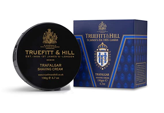 Truefitt & Hill Shaving Cream Bowl - Trafalgar | Smooth Glide for Incredibly Close, Yet Comfortable Hydrating Shave, 6.7 ounces