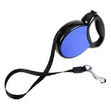 ColorPet Dog Retractable Training Leash and Lead - Smooth Leads Retraction to Keep Hands Free - Extendable leash up to 16 Feet -Dog Leads Black Color