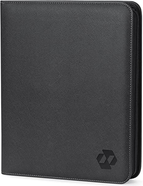 FLECHAZO 9 Pocket Trading Card Binder with Zipper, Card Collection Album with 30 Pages-Holds Up to 540 Cards, Carrying Card Organizer with Sleeves for Sports Card and TCG