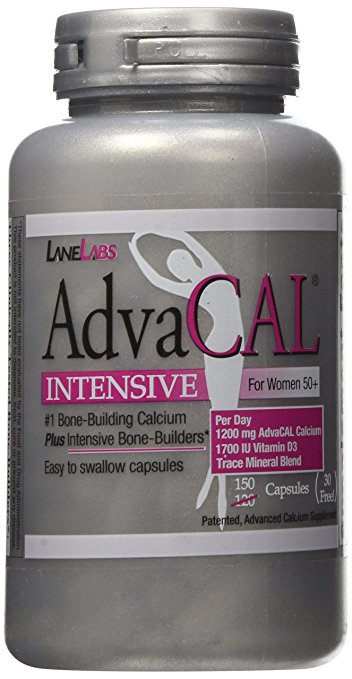 Lane Labs Advacal Intensive Calcium Capsule, 150 Count