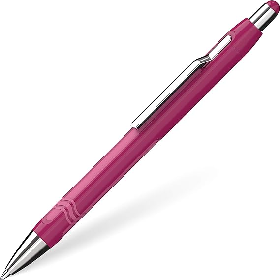 Schneider Epsilon Retractable Ballpoint Pen, Boysenberry Barrel, 1 Each (138608)