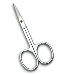 Princess Care Straight Tip Cuticle Scissors, SS - 420 Stainless Steel