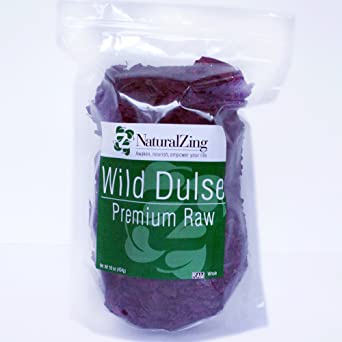 Dulse Natural Zing, Whole (Raw, Wildcrafted) 1 lb