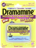 Dramamine Motion Sickness Relief for Kids Grape Flavor 8 Count