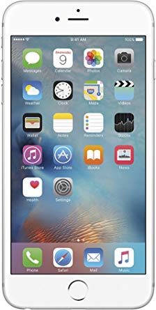Apple iPhone 6S Plus, GSM Unlocked, 64GB - Silver (Renewed)