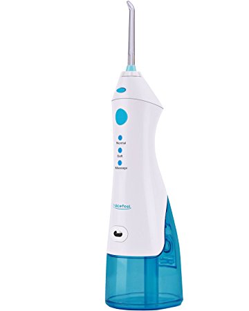 Nicefeel® Cordless Rechargeable 3-Mode Water Flosser with 220ml Capacity Water Tank FC158