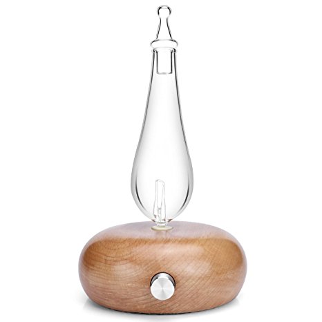 Aromatherapy Diffuser - Professional Grade Wood and Glass
