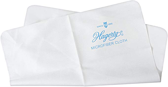 Hagerty 00808 8-By-8-Inch Diamond and Gem Care Cloth, White