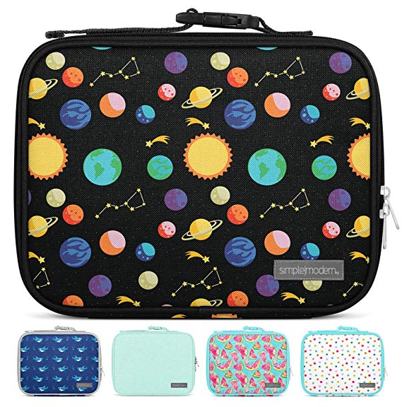 Simple Modern 3L Hadley Lunch Bag for Kids - Insulated Women's & Men's Lunch Box Pattern: Solar System