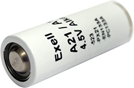 Exell Battery A21PX 4.5-Volt Alkaline Battery (White)