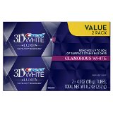 Crest 3D White Luxe Glamorous White Vibrant Mint Flavor Whitening Toothpaste Twin Pack 82 Oz