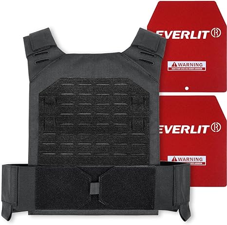 EVERLIT Adjustable Weighted Vest 14 Lbs/ 20 Lbs, Weight Included, for Body Weight Training Fitness Workout Running for Men Women