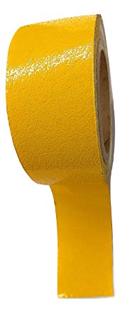 ifloortape Yellow Reflective Foil Pavement Marking Tape Conforms to Asphalt Concrete Surface 2 Inch x 50 Foot Roll