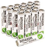AmazonBasics AAA Performance Alkaline Batteries 20-Pack