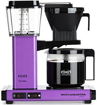 Moccamaster KBG 741 10-Cup Coffee Brewer with Glass Carafe, Grape