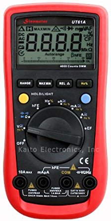 Sinometer UT61A Auto-ranging AC/DC Digital Multimeter with Non-contact Voltage Detector