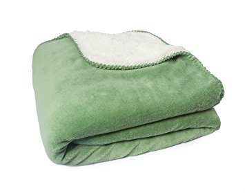 Soft Dog Blanket SAGE