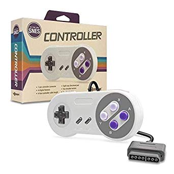 SNES Retro Controller Compatible with Super Nintendo