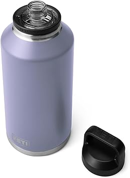 YETI Rambler 64 oz Bottle, Vacuum Insulated, Stainless Steel with Chug Cap, Cosmic Lilac