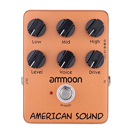 ammoon AP-13 American Sound Amp Simulator Guitar Effect Pedal True Bypass