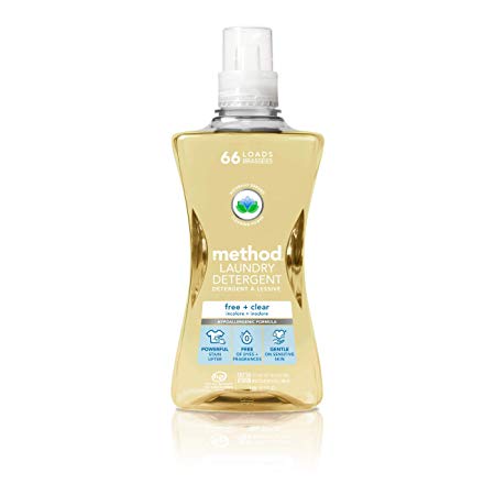 Method Concentrated Laundry Detergent, Free   Clear, 53.5 Fluid Ounce, 66 Loads