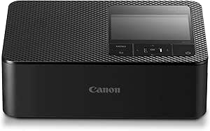 Canon SELPHY CP1500 Compact Photo Printer – Wireless Printing, Long-Lasting Prints, USB-C & SD Card Connectivity – Ideal for Scrapbooks & Photo Albums, Black GB