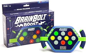 Educational Insights BrainBolt® Boost - Memory Brain Game, Includes 3 Game Modes, For 1 Player, Gift for Ages 5