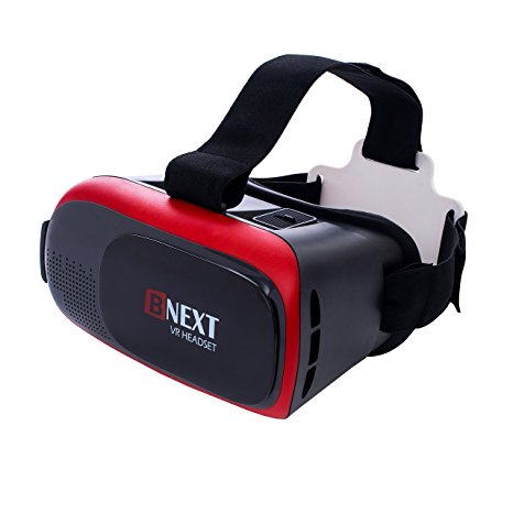 3D VR Headset Virtual Reality Glasses for iPhone & Android - Play Your Best Mobile Games & 360 Movies With Soft & Comfortable New Goggles Plus Special Adjustable Eye Care System