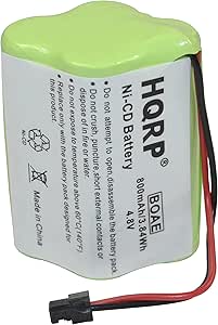 HQRP Battery Compatible with Uniden Bearcat SPORTCAT BP-120 BP120 BP-150 BP150 BP-180 BP180 BP-250 BP250 BBTY0356001 Replacement