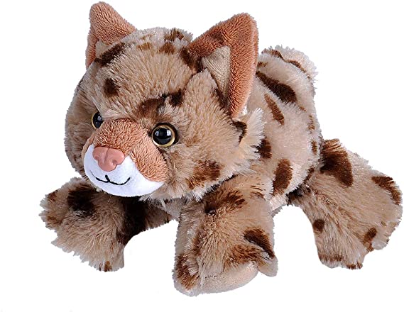 Wild Republic Bobcat Plush, Stuffed Animal, Plush Toy, Gifts for Kids, Hug’EMS 7 inches