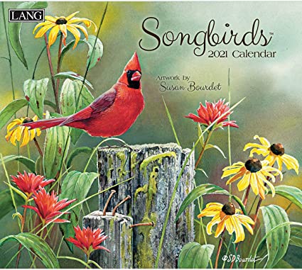 LANG Songbirds 2021 Wall Calendar (21991001880)