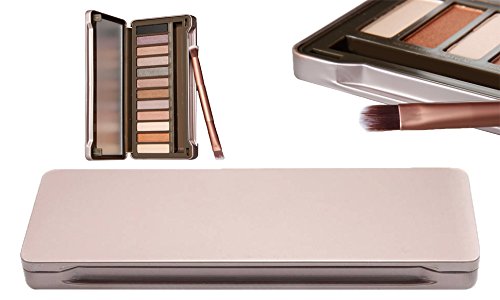 Professional 12 Color Nude Eye Shadow Palette With Brush