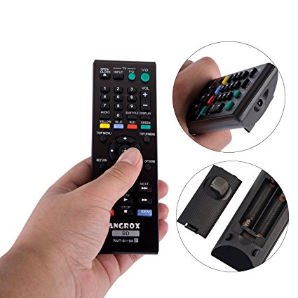 Angrox B119 5 RMT-B119A Replacement Universal Remote Control for Sony BD Blue Ray DVD Player Remote