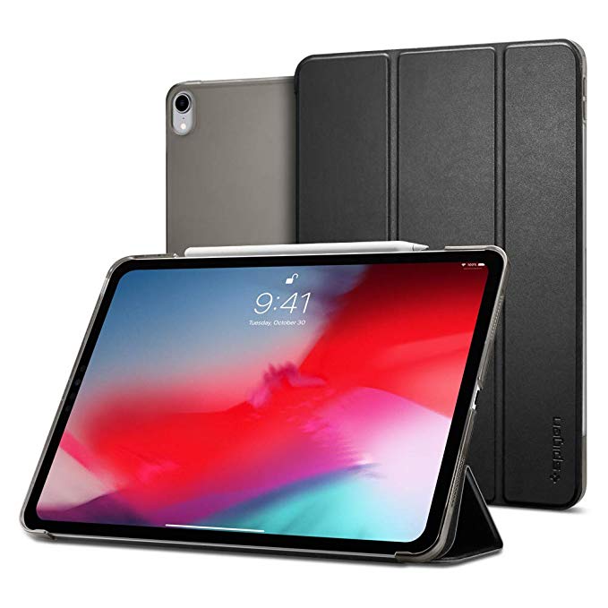 Spigen Smart Fold (Version 2) Designed for iPad Pro 11 Case (2018) - Black