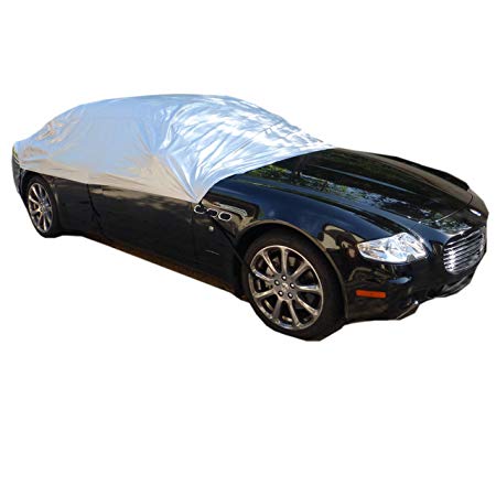 Car Windshield Full Top Cover | are You Ready for Winter? Covers Back and Front No More Scraping Snow, Ice, Leaves Keeps Your Car Cool from Harsh Sun - Fits Full to Large Size Vehicles