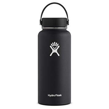 Hydro Flask 32 oz. Wide Water Bottle Casual 32 oz (946 ml) Wide Mouth Black