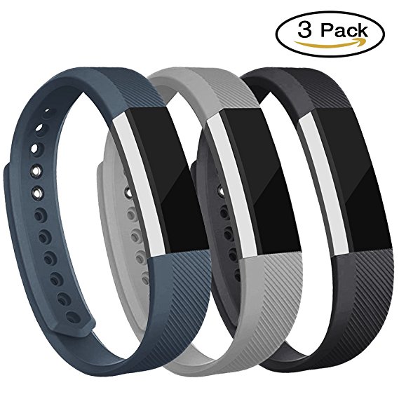 iGK For Fitbit Alta Bands and Fitbit Alta HR Bands, Newest Adjustable Sport Strap Replacement Bands for Fitbit Alta and Fitbit Alta HR Smartwatch Fitness Wristbands