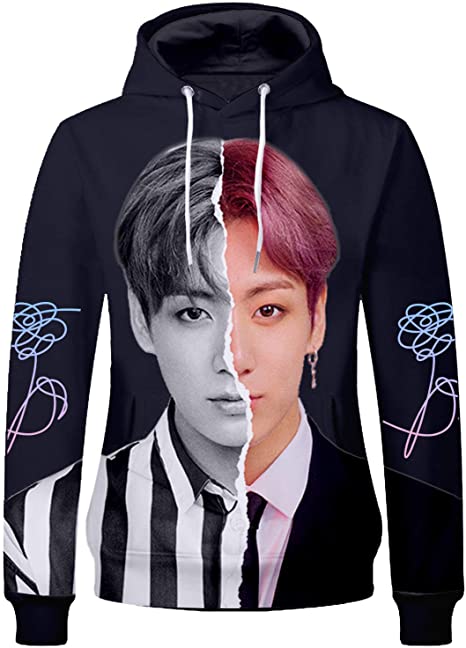 Dolpind Kpop BTS Love Yourself Hoodie Suga Jimin V Jungkook Sweater Jacket Pullover