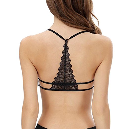 Perman Women's Sexy Lace Strap Backless Wrapped Chest Shirt Tank Crop Top New
