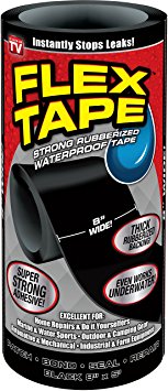 Flex Tape Black 8" x 5'