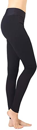 Terramed Extra Firm Compression Microfiber Leggings for Women - 20-30 mmHg Footless Opaque Pants with Control Top and Advanced Graduated Compression (XXX-Large,Black)