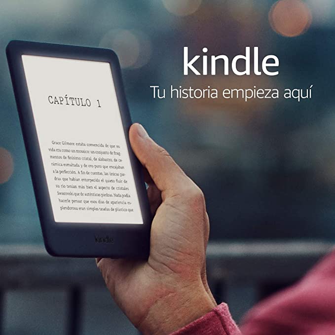 Kindle, ahora con luz frontal integrada, blanco   Kindle Unlimited (con renovación automática)