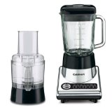 Cuisinart BFP-10CH PowerBlend Duet Blender and Food Processor Chrome and Black