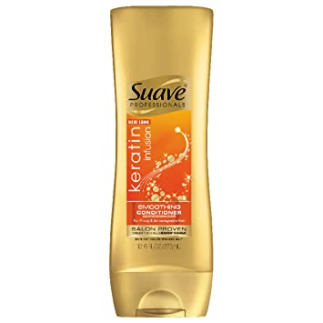 Suave Professionals Smoothing Conditioner, Keratin Infusion, 12.6 oz