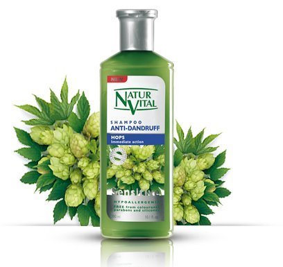 Hair Shampoo Hops - Antidandruff - 300 Ml / Natural & Organic